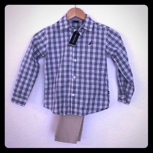 Boys Nautica Outfit Set Size 4 NWT